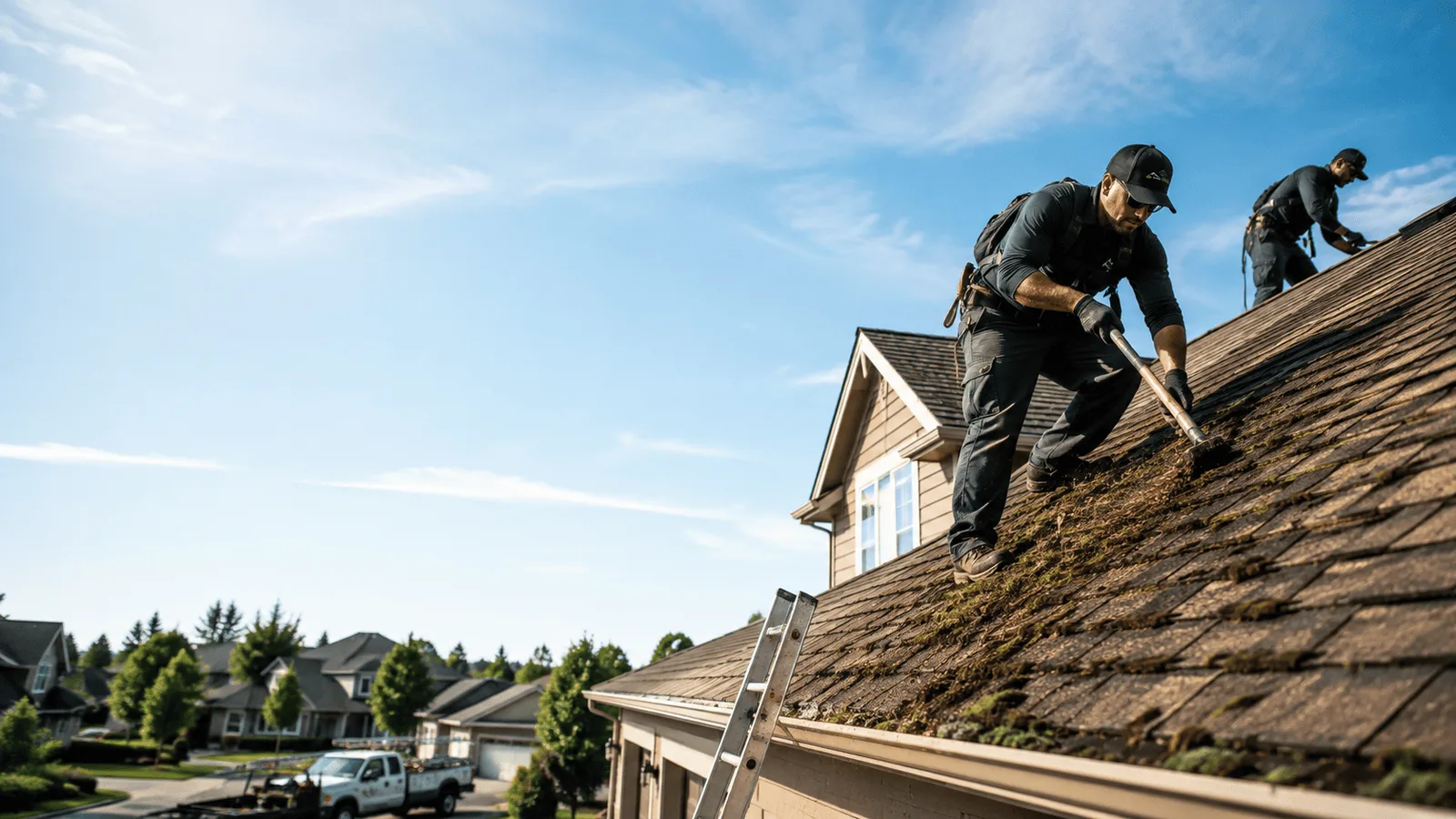 Roof Moss Removal in Douds, IA near me